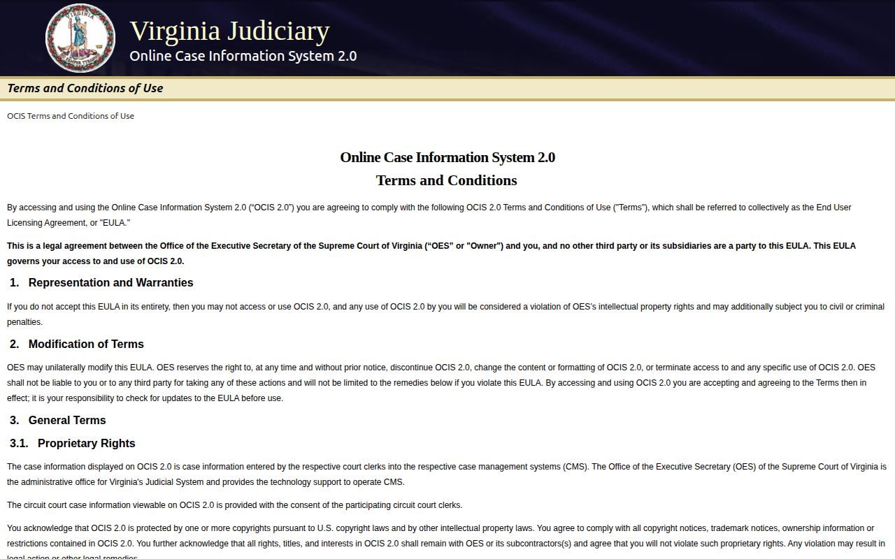 Virginia court search for Scott County release cases